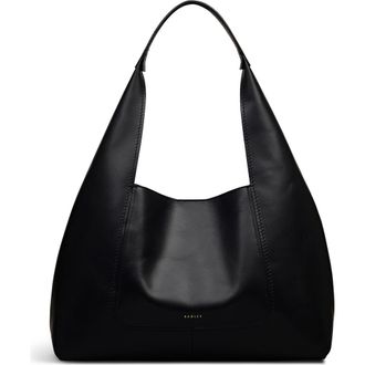 Radley London The Maudie Large Open Top Shoulder Bag in Black at Nordstrom