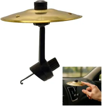 OEM Platillo Decorativo En Miniatura Con Forma De Tambor Para Las Rejillas De Ventilaci&oacute;n Del Coche, Dise&ntilde;o Compacto Y Elegante, Ideal Para Aficionados