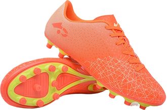 Generic Mens Anti-Slip Lightweight Soccer Athletic Sneakers - Comfortable Wear-Resistant Football Shoes for Men Women (Orange-Long Cleats,4.5)