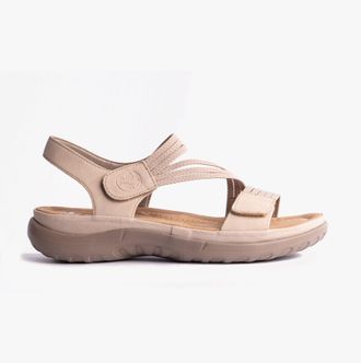 Rieker 64870-62 Womens Sandals Beige - Size UK 3.5