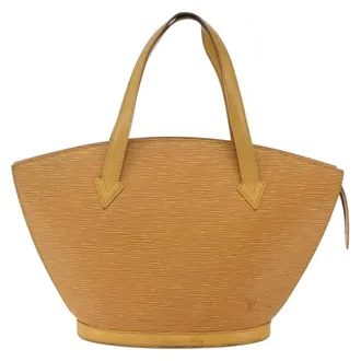 Louis Vuitton Saint Jacques Epi Leather Yellow Leather Handbag (Pre-Owned)
