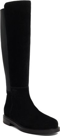 Dune London Ladies TALLO Knee High Chunky Boots Size UK 6 Suede Knee High Boots