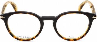 Rag & Bone Unisex Black Phantos Eyeglass Frames RNB8003-1