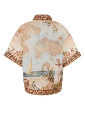 Zimmermann Mahon Shirt - Beige