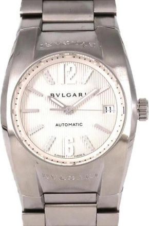 Bulgari Pre-owned Vintage Polshorloge - Dames - Vintage Horloges - Wit - ONE Size - Vintage