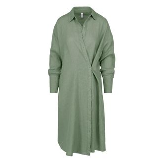 Bomboogie Dames, Jurken, Groen, Maat: XL