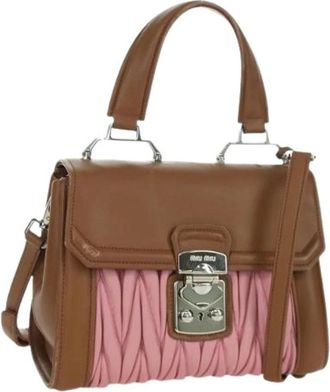Miu Miu Pre-owned Handbags, female, Pink, Size: ONE SIZE Pre-owned Hand Bag