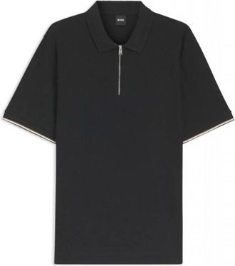HUGO BOSS C-Pei Polo - Heren - Polos - Zwart - L - Katoen - Tops