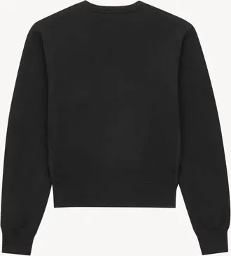 Saint Laurent Logo Sweatshirt - Black