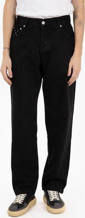 Pop Trading Company DRS denim arch pants rinsed black