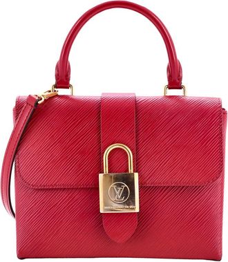 Louis Vuitton Burgundy Epi Leather Locky Bb (Authentic Pre-Loved)