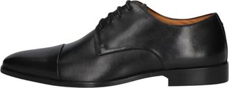 Stefano Lauran Art-4002 Veterschoen - Heren - Schoenen - Zwart - Maat: 45 EU Leer