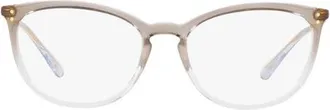 Vogue Eyewear 53mm Cat Eye Reading Glasses in Brown at Nordstrom