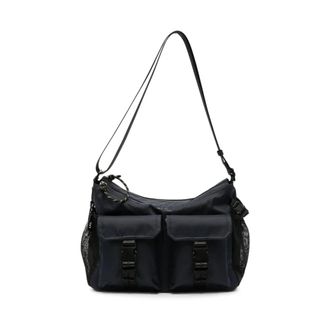 A.P.C. A.p.c., Heren, Tassen, Blauw, Maat: ONE Size Nylon