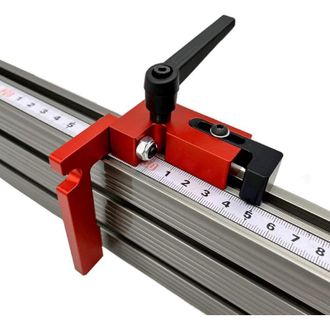 OEM Gu&iacute;a De Aleaci&oacute;n Tipo 75, Tope De Riel De Inglete T-track, Limitador Para Carpinter&iacute;a, Herramienta Manual, Aleaci&oacute;n De Aluminio, Deslizante, Tope De B