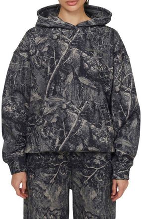 Good For Nothing Woodland Blackout Camo Relaxed Hoodie at Nordstrom, Size X-Small Uk