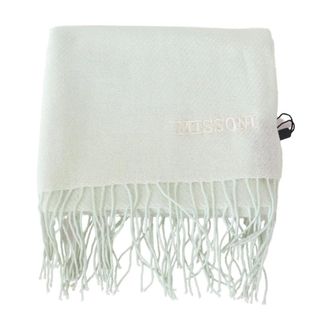 Missoni Sciarpa in Cashmere con Dettaglio Frange - - Accessories - Uomo - Bianco - ONE SIZE