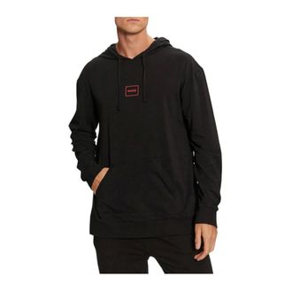 HUGO BOSS Hombre, Sudaderas, Negro, Talla: XL