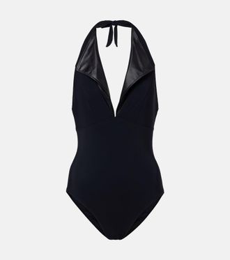 Karla Colletto Emery halterneck swimsuit