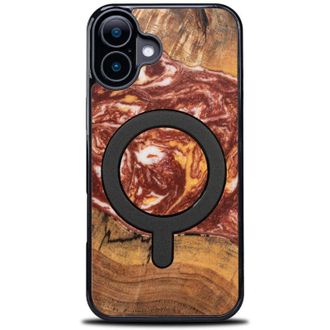 OEM Funda Bewood Unique Para Iphone 16 - Planetas - Marte Con Magsafe