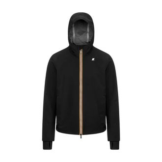 K-Way Lichtgewicht Jas - Heren - Zomerjassen - Zwart - M - Nylon - Jassen