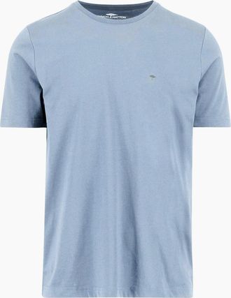 Fynch-Hatton Mens FYNCH-HATTON T-SHIRT NEW BREEZE - Blue - Size: 40