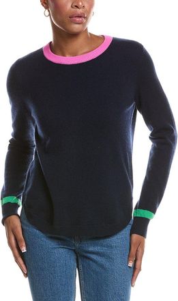Autumn Cashmere Shirttail Crewneck 100% Cashmere Sweater