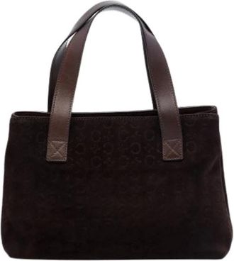 Celine Pre-owned Leather celine-bags - Dames - Vintage Handtas - Bruin - ONE Size - Vintage