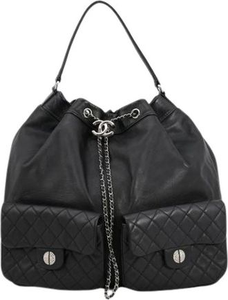 Chanel Pre-owned Matelasse Backpack - Pre-owned - Mujer - Negro - ONE SIZE