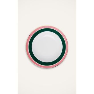 La DoubleJ Soup Plates Set Of 2 in Rainbow Verde Bosco Dark Green at Nordstrom