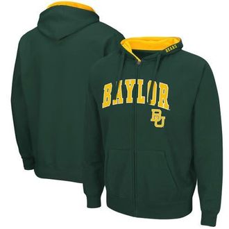 Colosseum Mens Colosseum Green Baylor Bears Arch & Logo 3.0 Full-Zip Hoodie at Nordstrom, Size Xx-Large