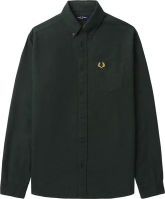 Fred Perry Camicia Oxford - Verde