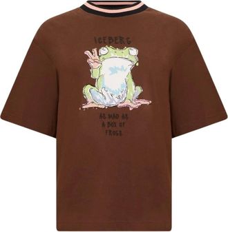 Iceberg T-Camicie - - Tops - Donna - Marrone - M