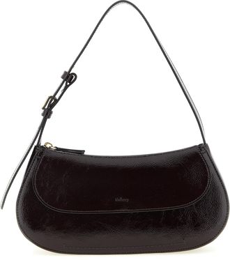 Mulberry Purple Calfskin Shoulder Womens Bag