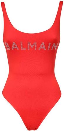 Balmain Mujer, Trajes de baño, Rojo, Talla: 3XS