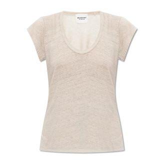 Isabel Marant Mujer, Camisetas, Beige, Talla: L