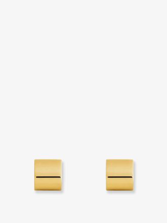 Toteme Orecchini Huggie in ottone - TOTEME - gender_Woman