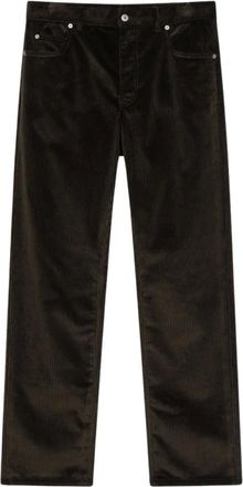 Loewe Broeken, Heren, Bruin, M, Katoen, Corduroy Broeken