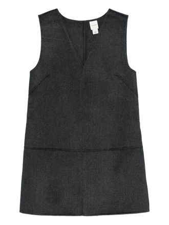 Calvin Klein Mini-jurk met V-hals - Grijs