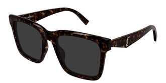 Saint Laurent SL M170 002 Womens Sunglasses Tortoiseshell Size 55 - Free RX Lenses - Free RX Lenses