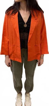 Nation Ltd Beatrice Blazer In Aurora Red