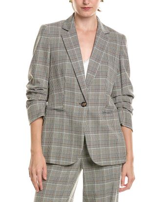 Anne Klein Scrunch Sleeve Jacket
