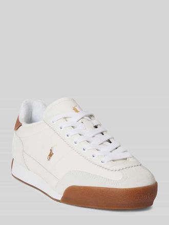 Polo Ralph Lauren Sneaker aus echtem Leder in Weiss, Gr&ouml;&szlig;e 39,5