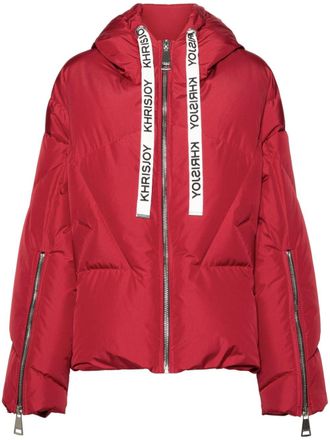 Khrisjoy Iconic puffer jacket - Red