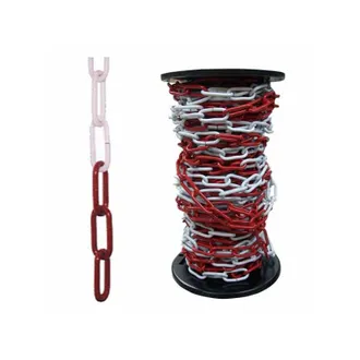 Made in Italy Cadena De Se&ntilde;alizaci&oacute;n Blanca/roja De 5,00 Mm, 30 M, Aref
