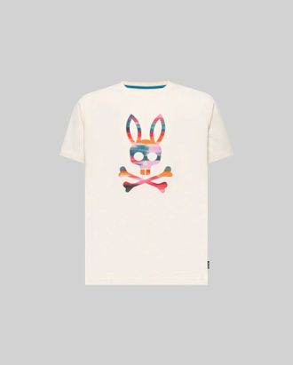 Psycho Bunny Kids Raphael Graphic Tee 250 PRISTINE / M/10-12