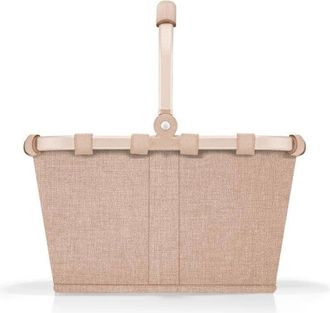 Reisenthel Einkaufskorb REISENTHEL Carrybag, Damen, braun (hellbraun), Polyester, Einkaufsk&ouml;rbe Einkaufskorb