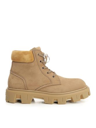 Moncler Peak City Nubuck Ankle Boots