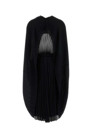 Maison Margiela Minimalist Polyester Dress - Black