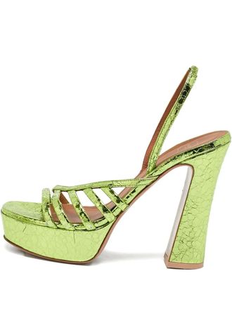 Malone Souliers 2024 125mm Amaya sandals - Green